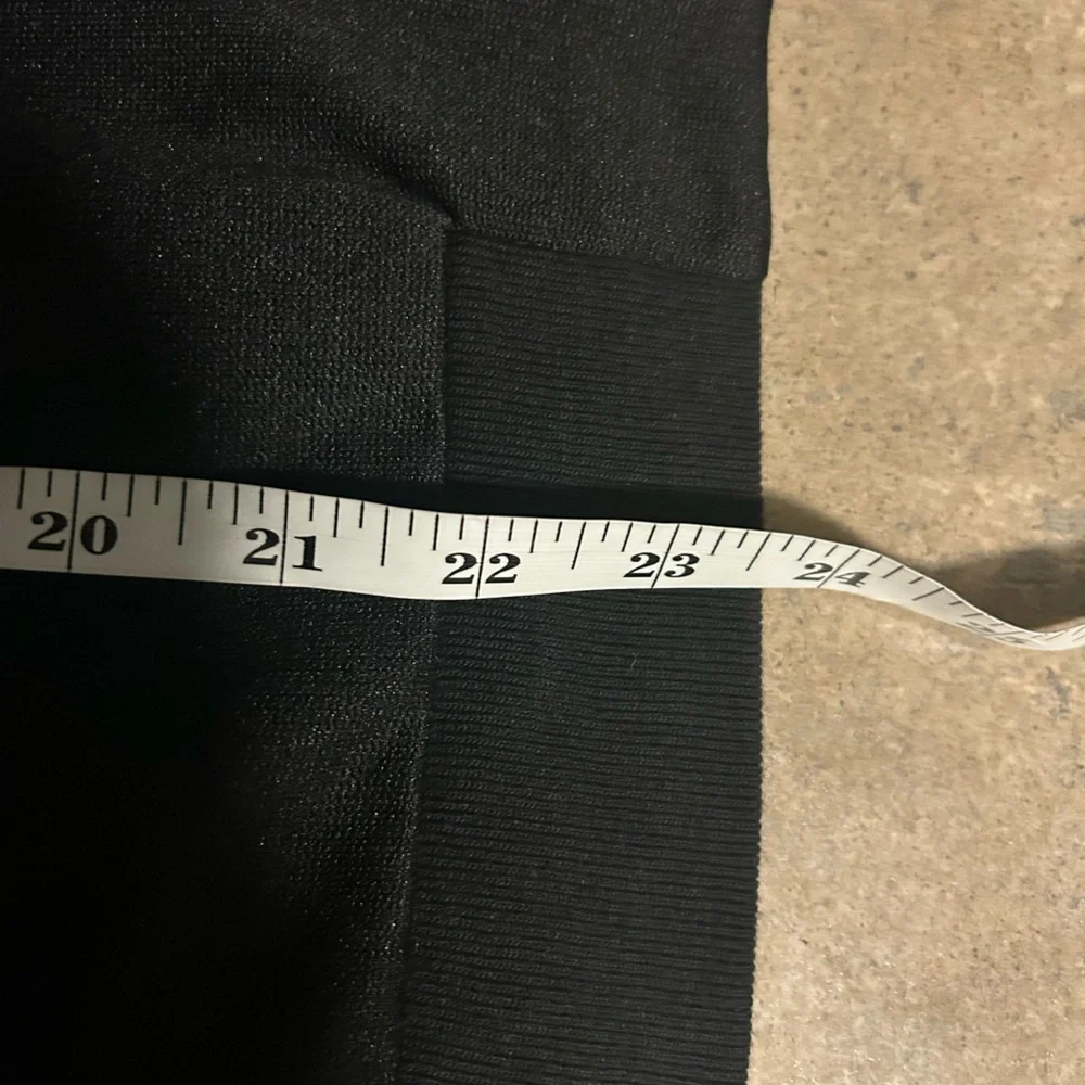 Lauren Ralph Lauren Jacket - black full zip track jacket w/white trim - Picture 9 of 9